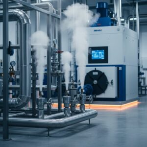 קיטור מים חמים